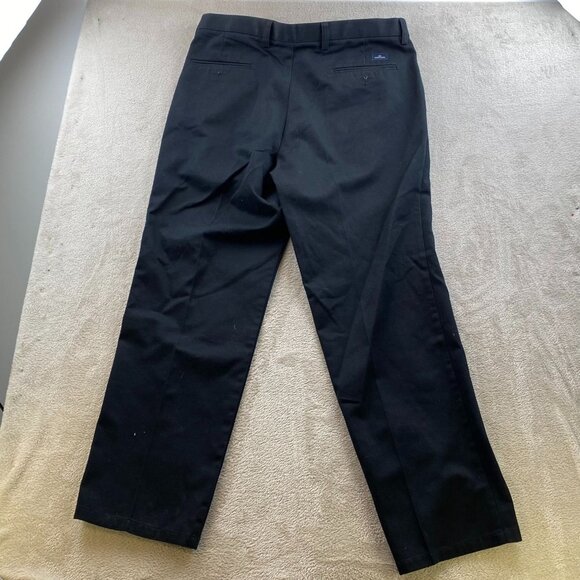 Dockers Men's Pants Size 36x32 Classic Straight Flat Front Casual Black Cotton - Picture 11 of 11